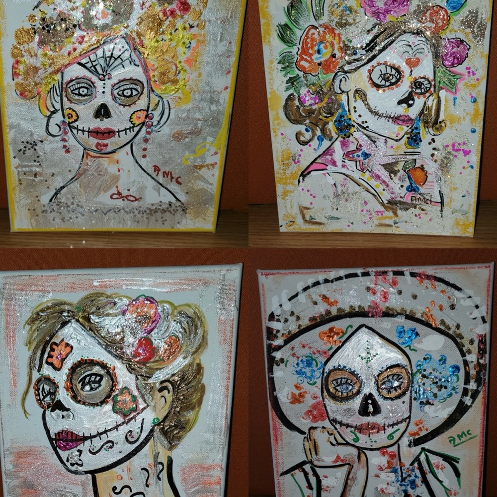 ‼️TWO DAY SALE‼️ Day of the Dead Art Prints